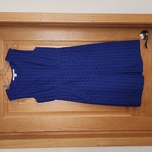Diane von Furstenberg Flattering Blue Summer Dress